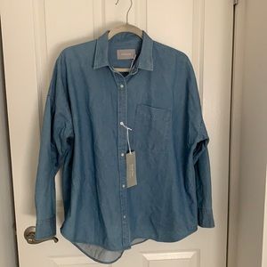 NWT Everlane Jean Shirt (size 12)